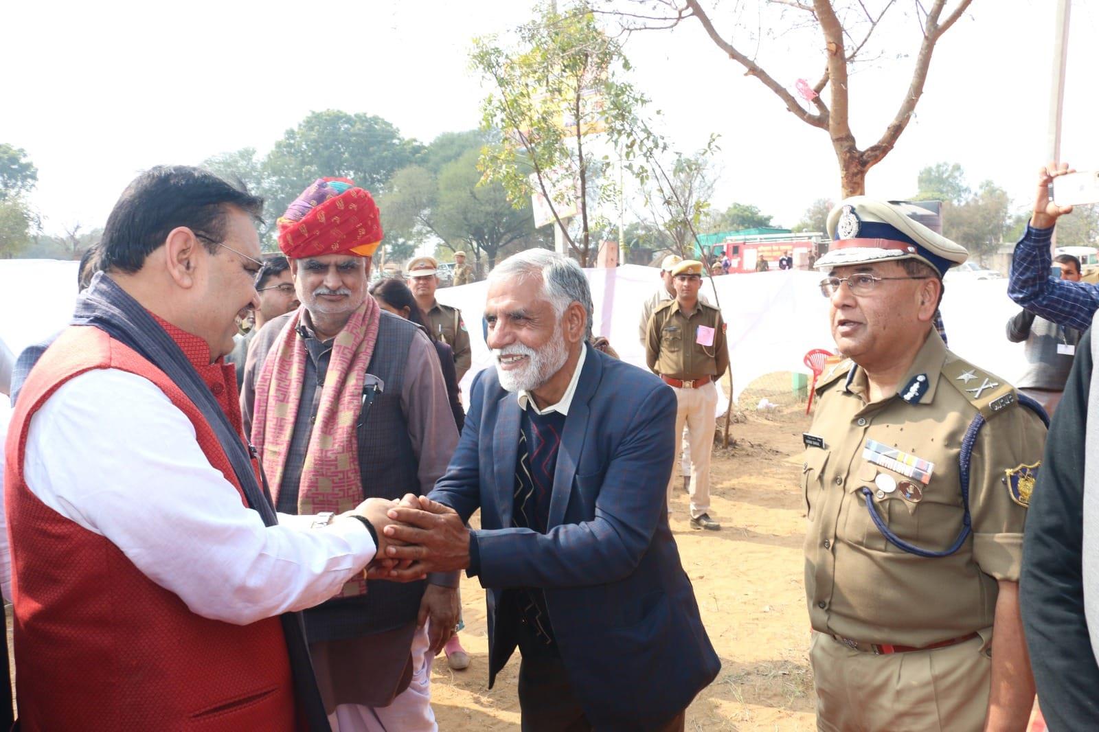   13/02/2024 को शाहपुरा, जयपुर में शहीद रोहिताश लांबा की मूर्ति अनावरण कार्यक्रम